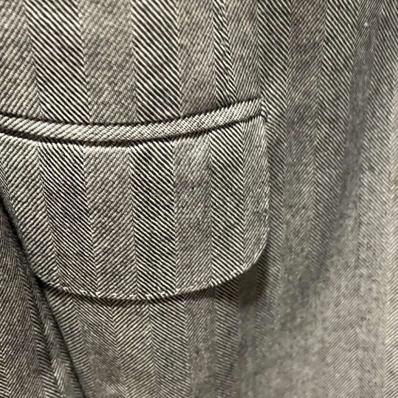 Zegna 15 Milmil 15 Gray Wool Sportcoat 44R Blazer Made in Italy - Picture 3 of 7